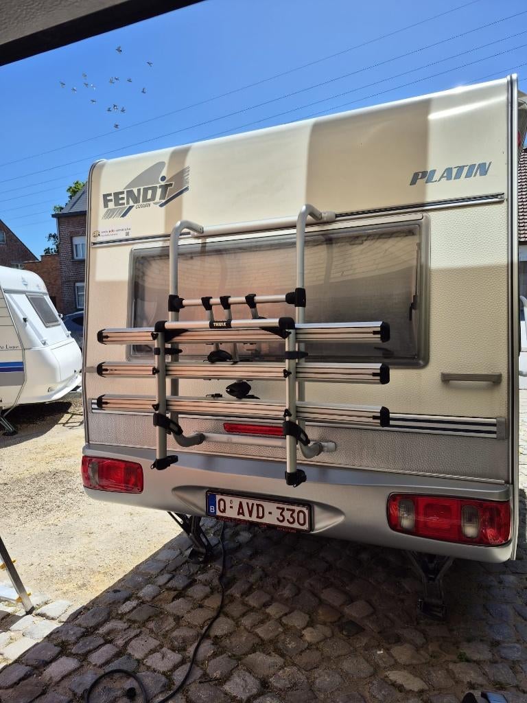 ✅☀☀Te huur caravan 4 personen☀☀✅, Caravans en Kamperen, Caravans, Vast bed, Rondzit, Bedrijf, Schokbreker