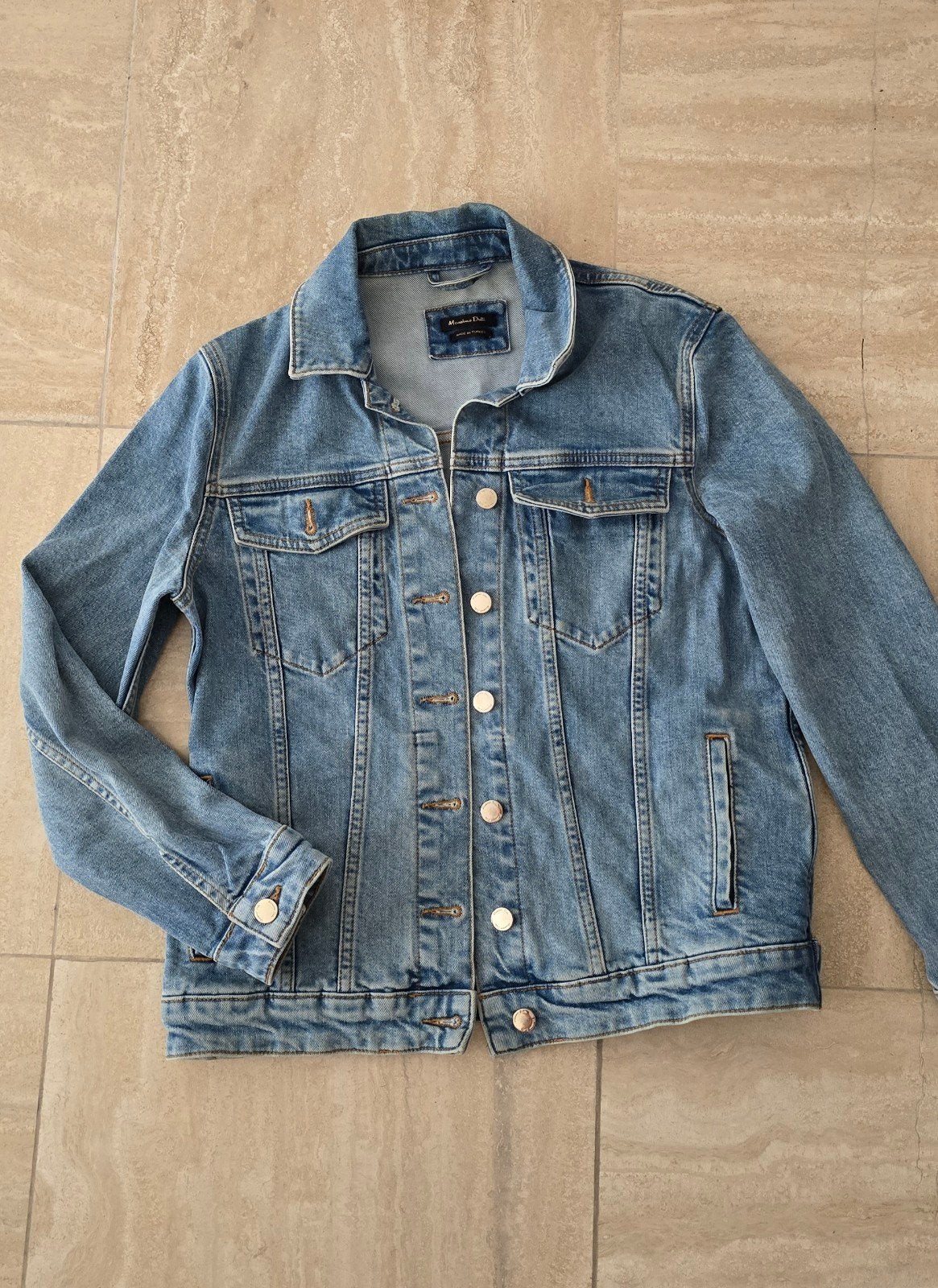 Massimo dutti jeans jack, maat S, Ophalen of Verzenden, Maat 36 (S)
