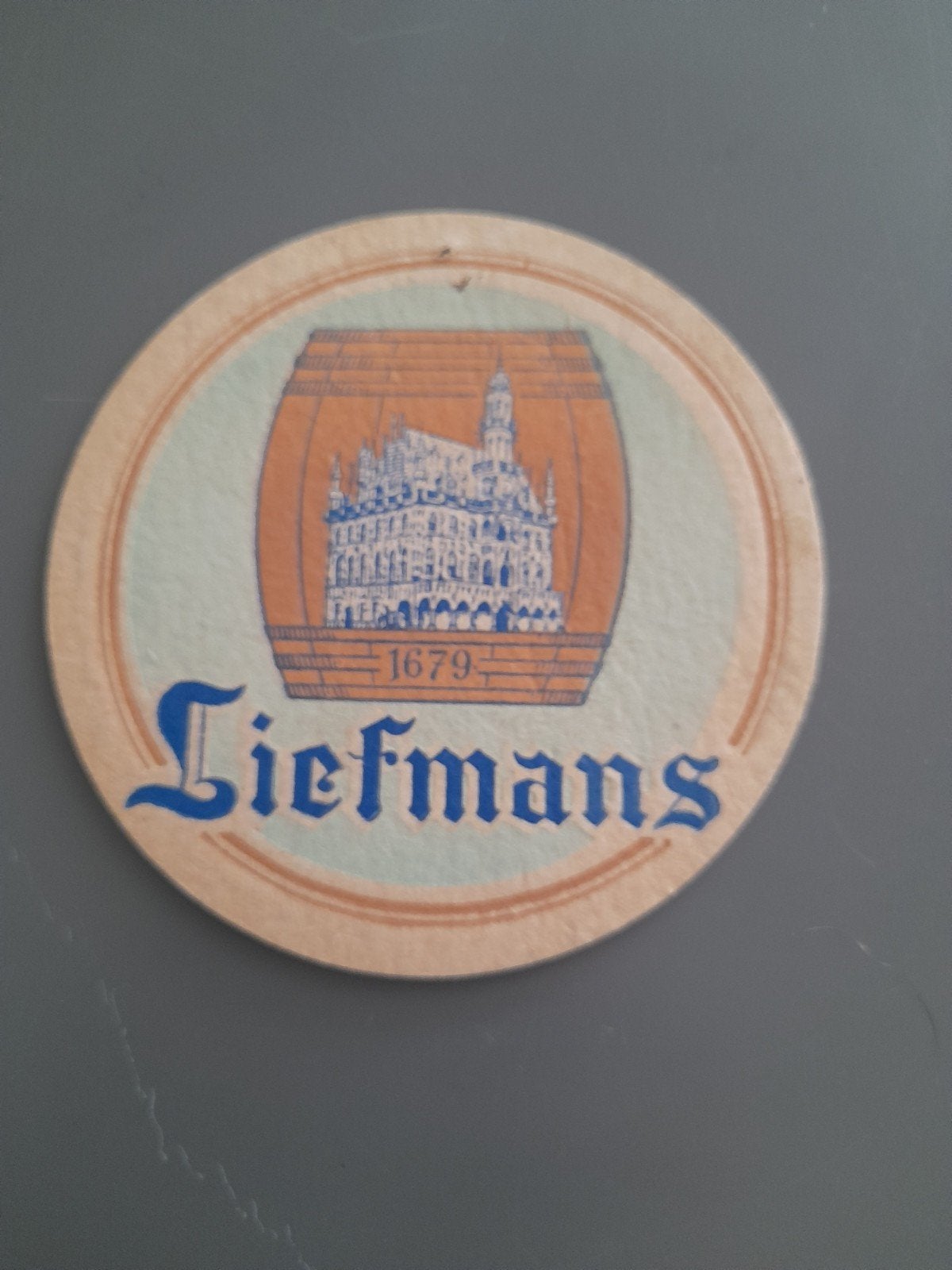 Tapis à bière de la brasserie Liefmans Oudenaarde, Enlèvement ou Envoi