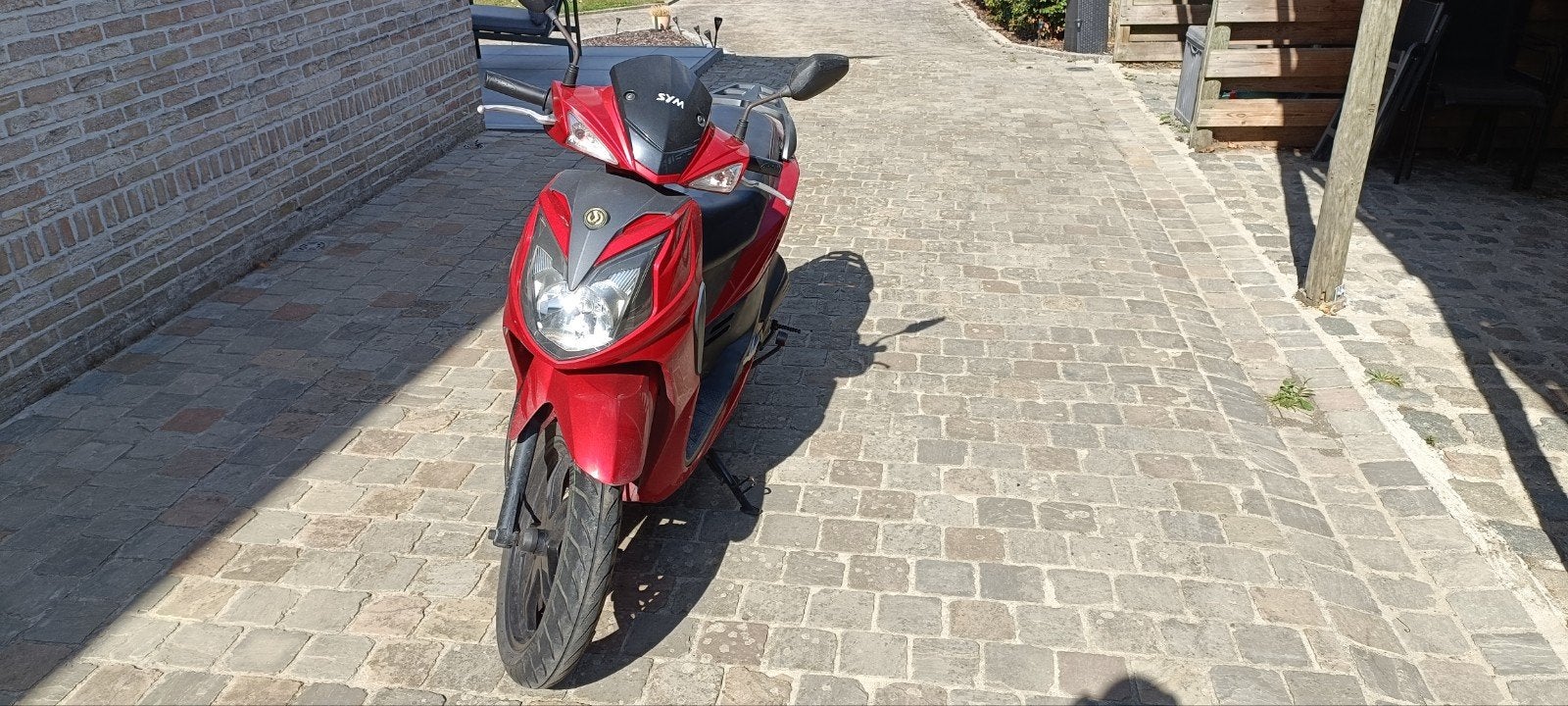 sym symphony 50cc, Ophalen