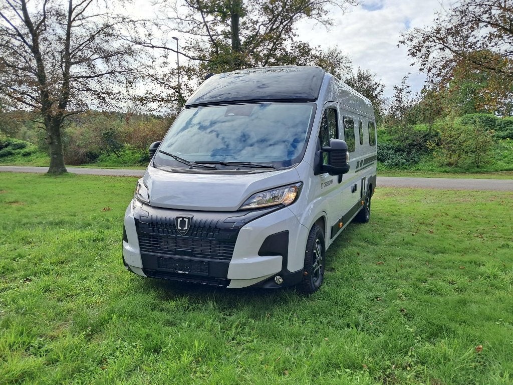 NIEUW MODEL CROSSCAMP ELMNT 6.4 ES AUTOMAAT, Caravanes & Camping, Diesel, Automatique, Dethleffs, 6 à 7 mètres
