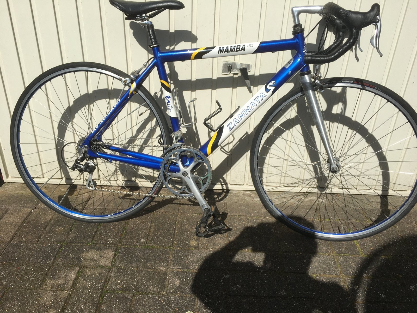 zannata racefiets, Ophalen, 28 inch, Gebruikt, Velgrem