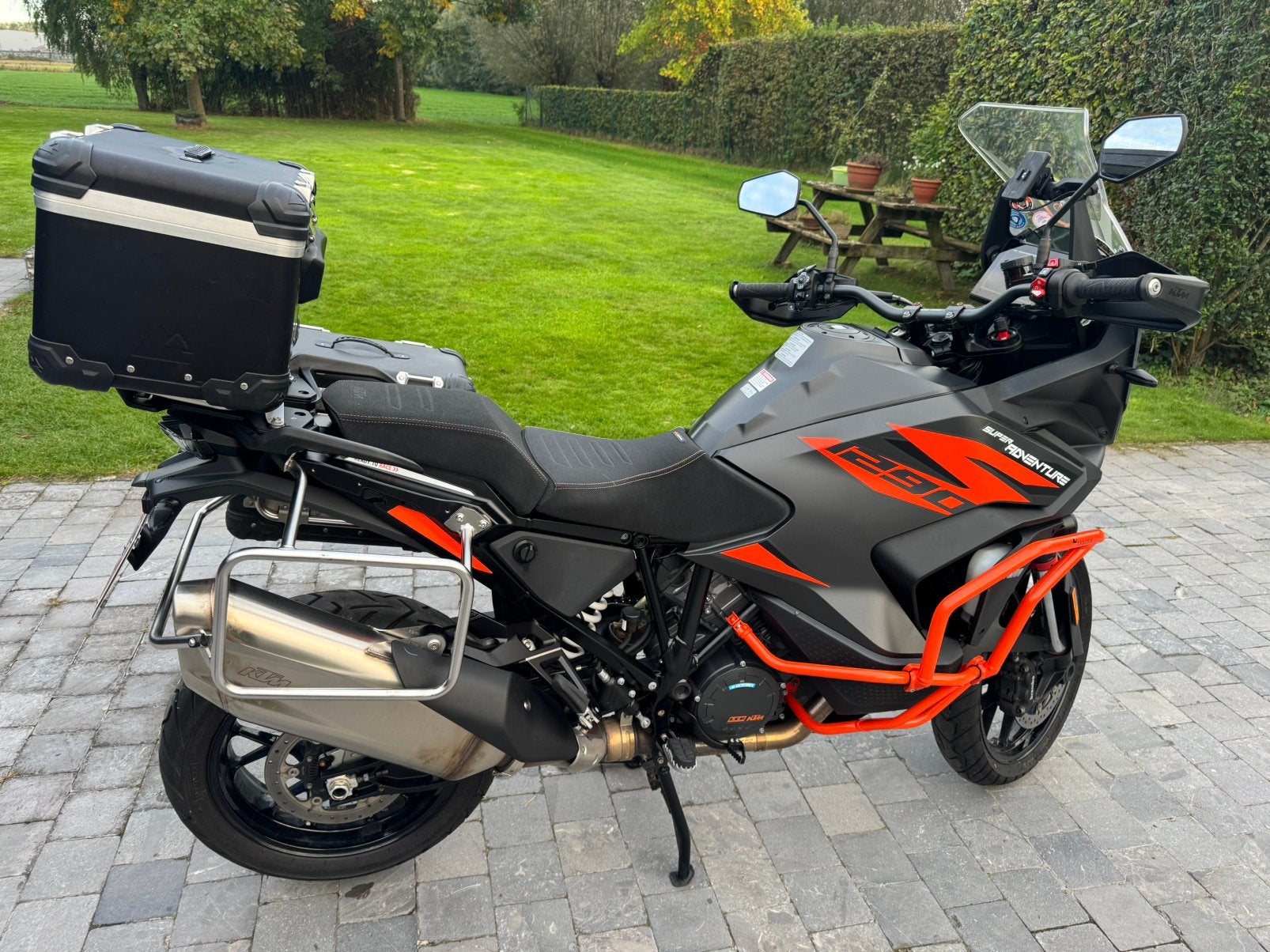 KTM Super Adventure 1290 S met techpack, Permis Moto A, Occasion, 3 cylindres, Manuelle