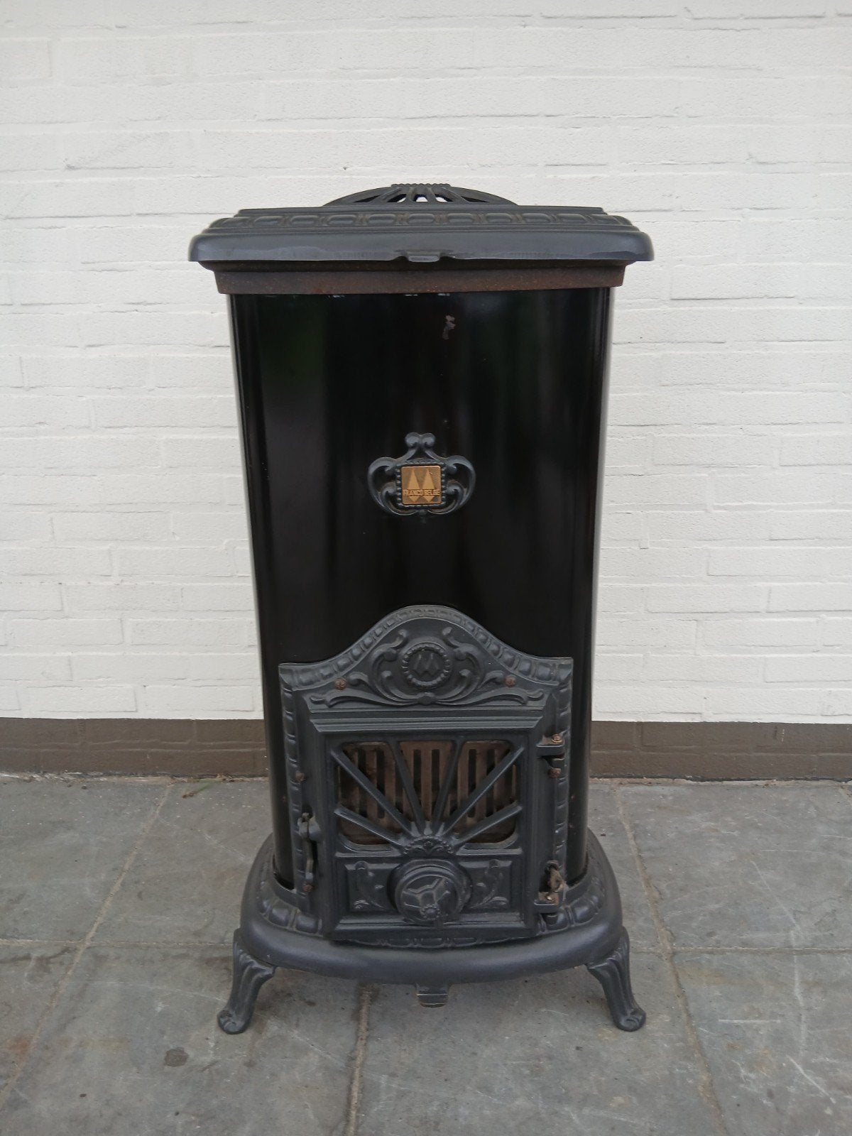 Franco belge hout / kolenkachel, Ophalen