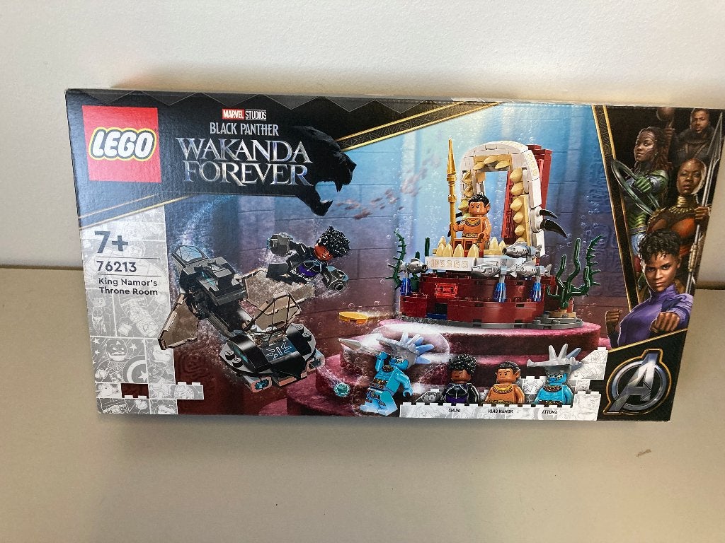 Lego 76213 Marvel - King Namor's Throne Room (boîte neuf), Neuf, Enlèvement ou Envoi, Marvel, Lego