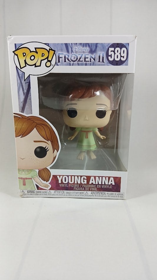 Funko pop Frozen II YOUNG ANNA 589, Ophalen of Verzenden, Overige figuren, Nieuw, Beeldje of Figuurtje