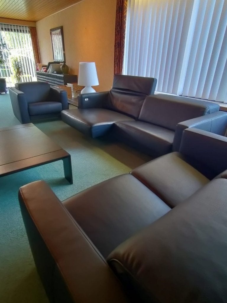 Salon, Huis en Inrichting, Ophalen, Gebruikt, Leer