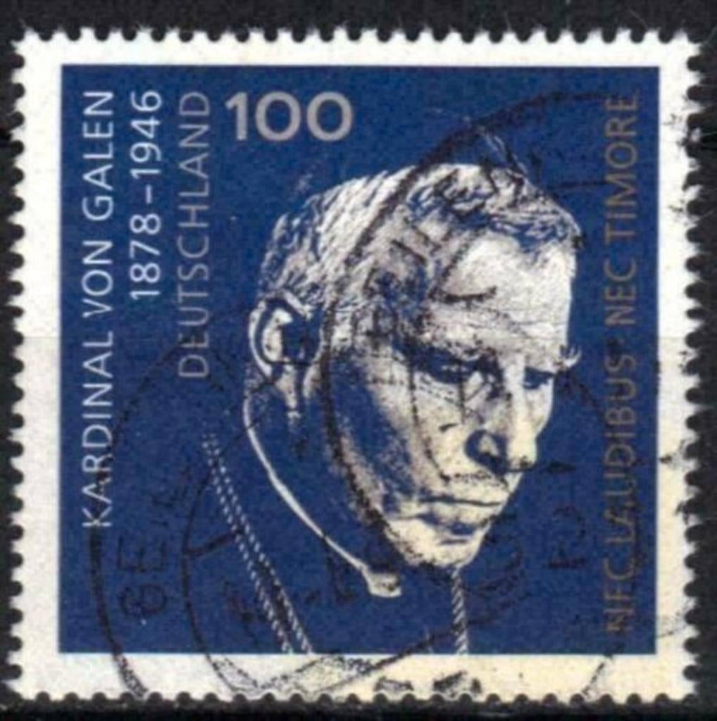 Allemagne 1996 - Yvert 1680 - Cardinal von Galen (ST), Timbres & Monnaies, Timbres | Europe | Allemagne, Envoi, Affranchi