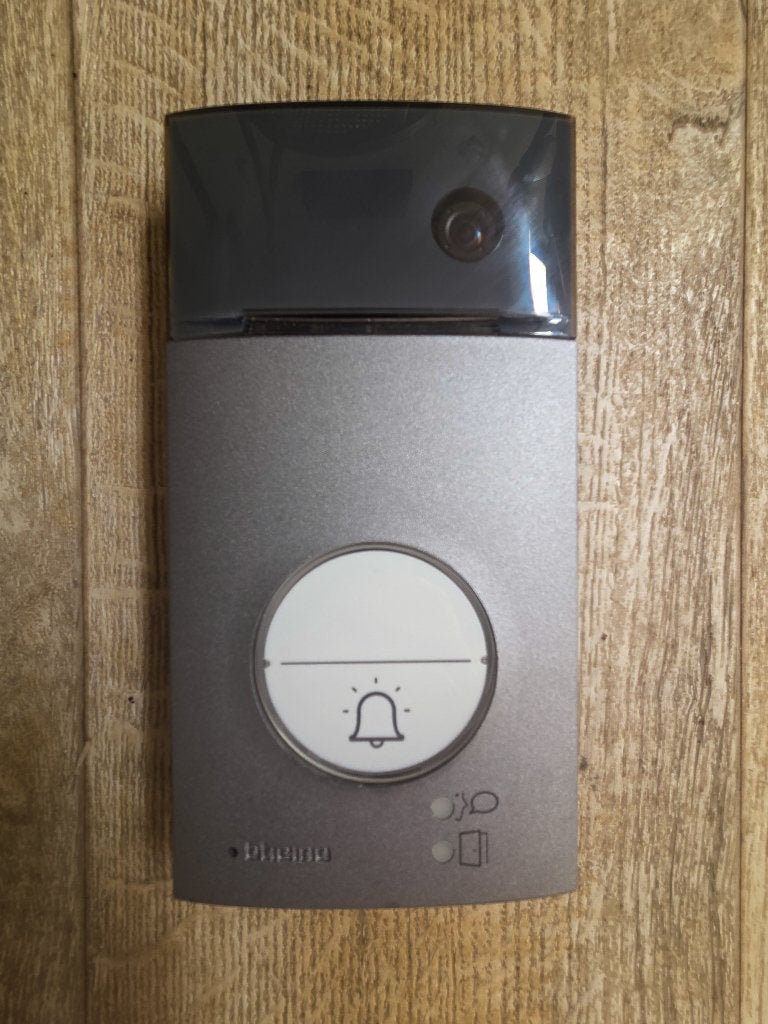 Btcino deurbel Classe 3000 buitenpost, Ophalen of Verzenden, Compatibel met smartphone, Gebruikt, Bedraad