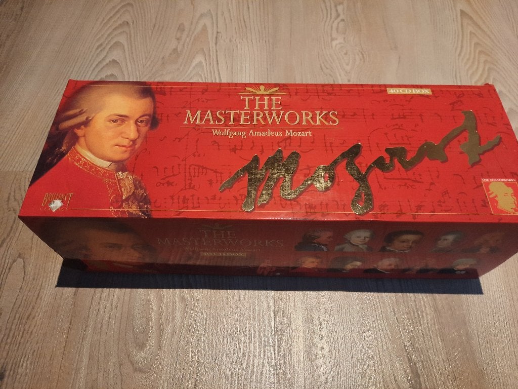 The masterworks Mozart / Beethoven, Ophalen, Boxset, Mozart, Zo goed als nieuw