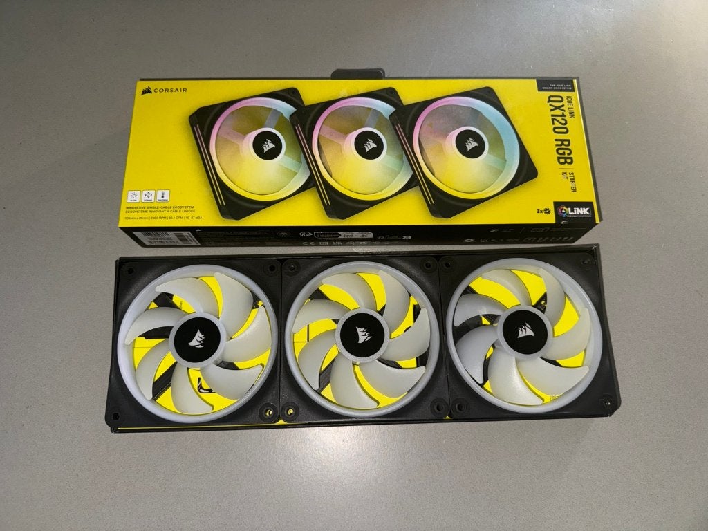 Corsair iCUE LINK QX120 RGB, Computers en Software, Ophalen of Verzenden, Gebruikt, Luchtkoeling