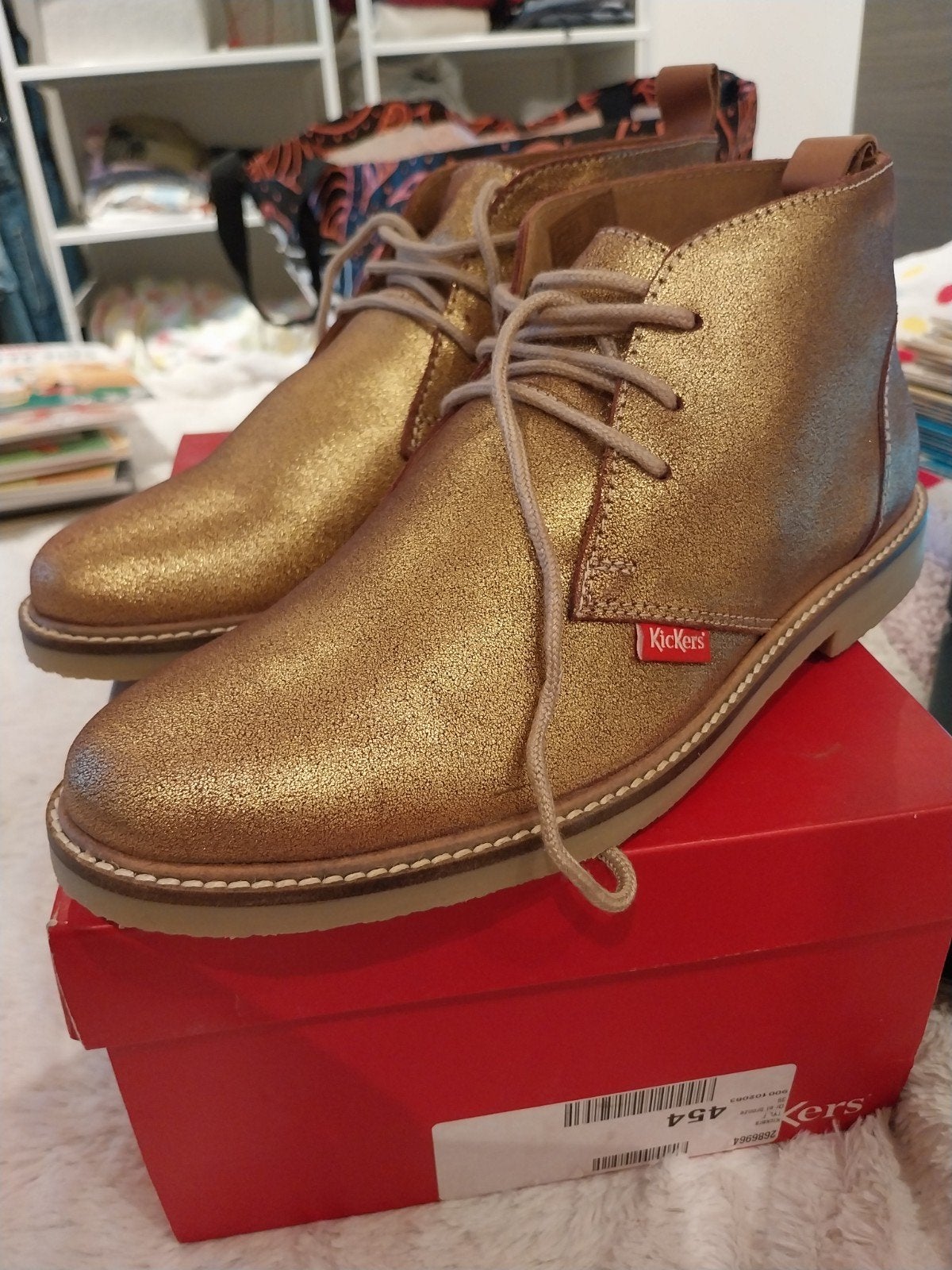 Kickers nette schoenen Or et Bronze maat 39, Kleding | Dames, Schoenen, Ophalen of Verzenden