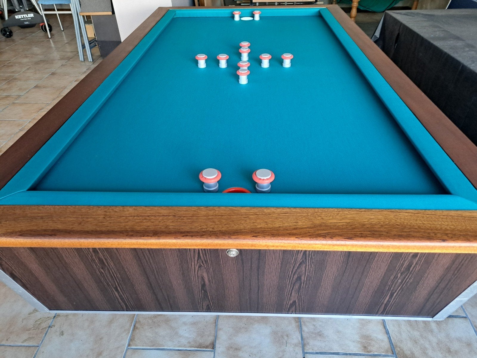 Billard à bouchons, Enlèvement, Comme neuf, Table de billard