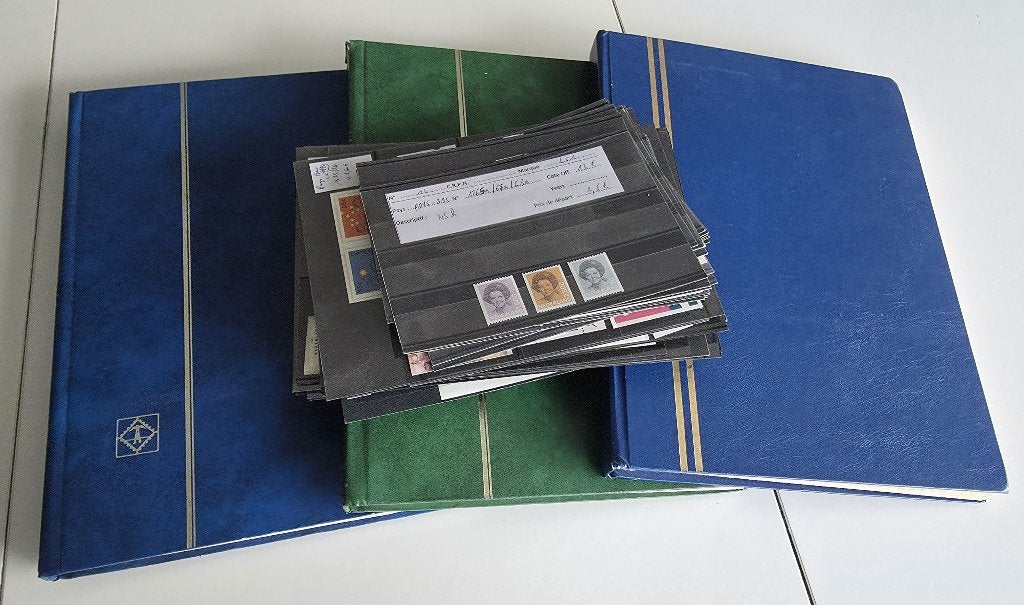 Liquidation Lot Timbres Pays-Bas + 2500 € cote, Ophalen of Verzenden