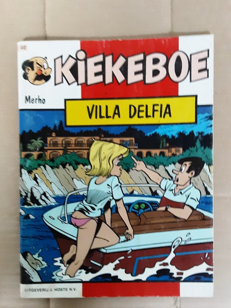 Kiekeboe nr. 40 “Vila Delfia”., Livres, Une BD, Enlèvement ou Envoi, Comme neuf, Merho