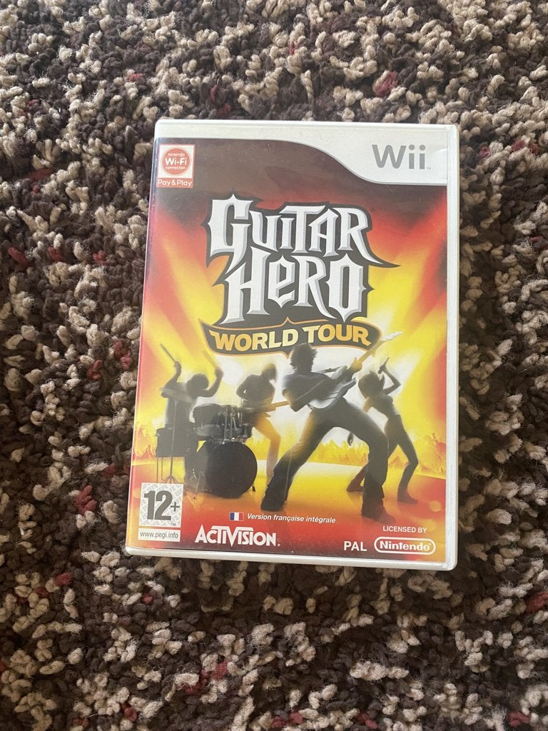 Guitar Hero - World tour Wii, Consoles de jeu & Jeux vidéo, Musique, Enlèvement, Utilisé, À partir de 3 ans