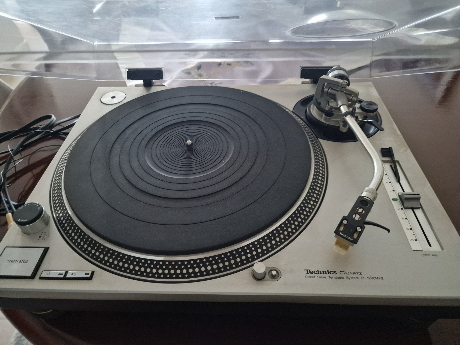 technics quartz direct drive sl-1200mk2, Ophalen, Platenspeler, Technics