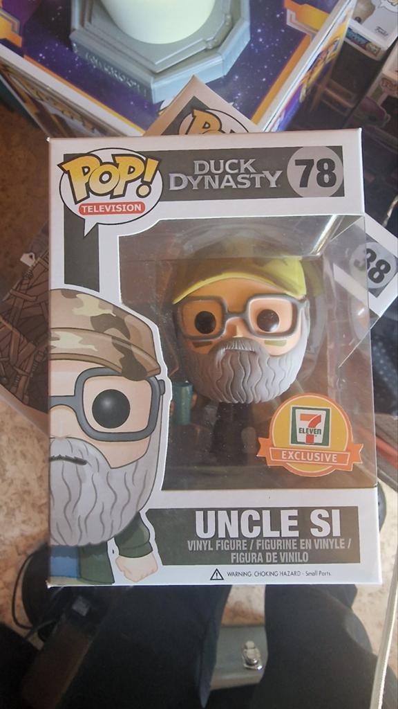 Funko Pop Duck Dynasty 78 Uncle Si Édition Limitée, Enlèvement ou Envoi