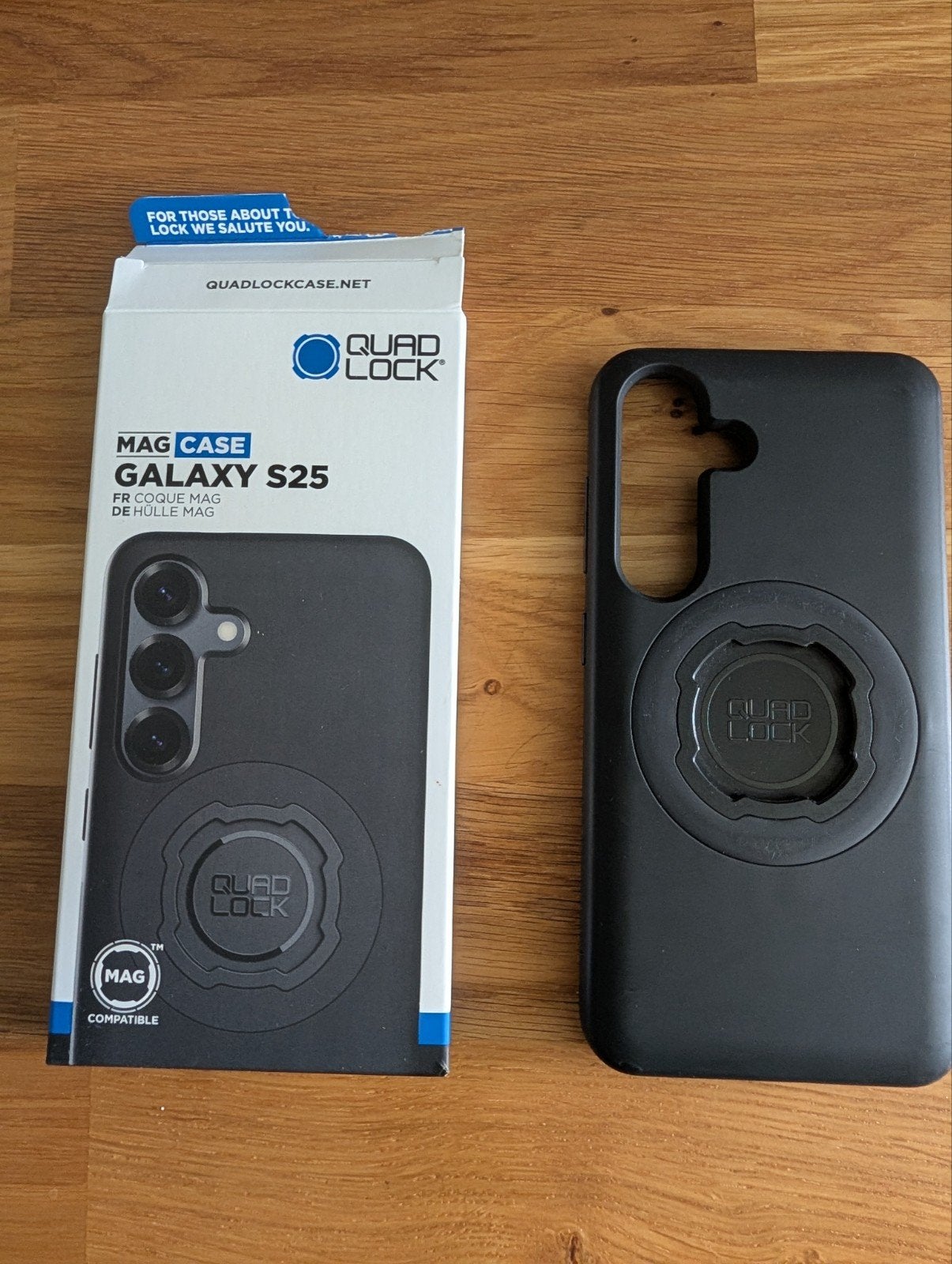 Quadlock case Samsung S25, Ophalen of Verzenden, Quad Lock