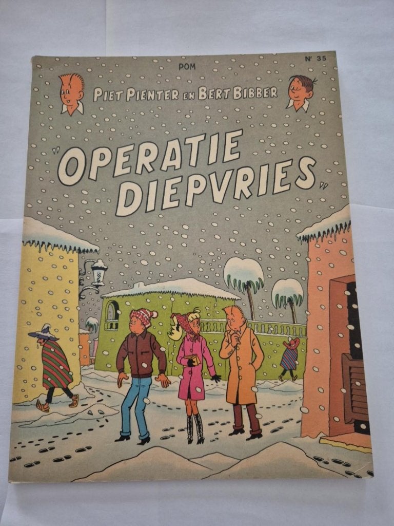 Piet Pienter en Bert Bibber nr. 35, Boeken, Eén stripboek, Verzenden, Gelezen