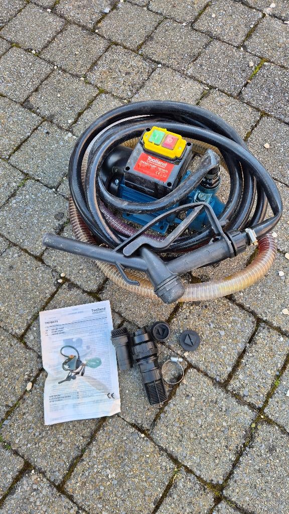 Pompe diesel Toolland TM76075 400W 2800rpm 32 L/min, Bricolage & Construction, Enlèvement, Utilisé
