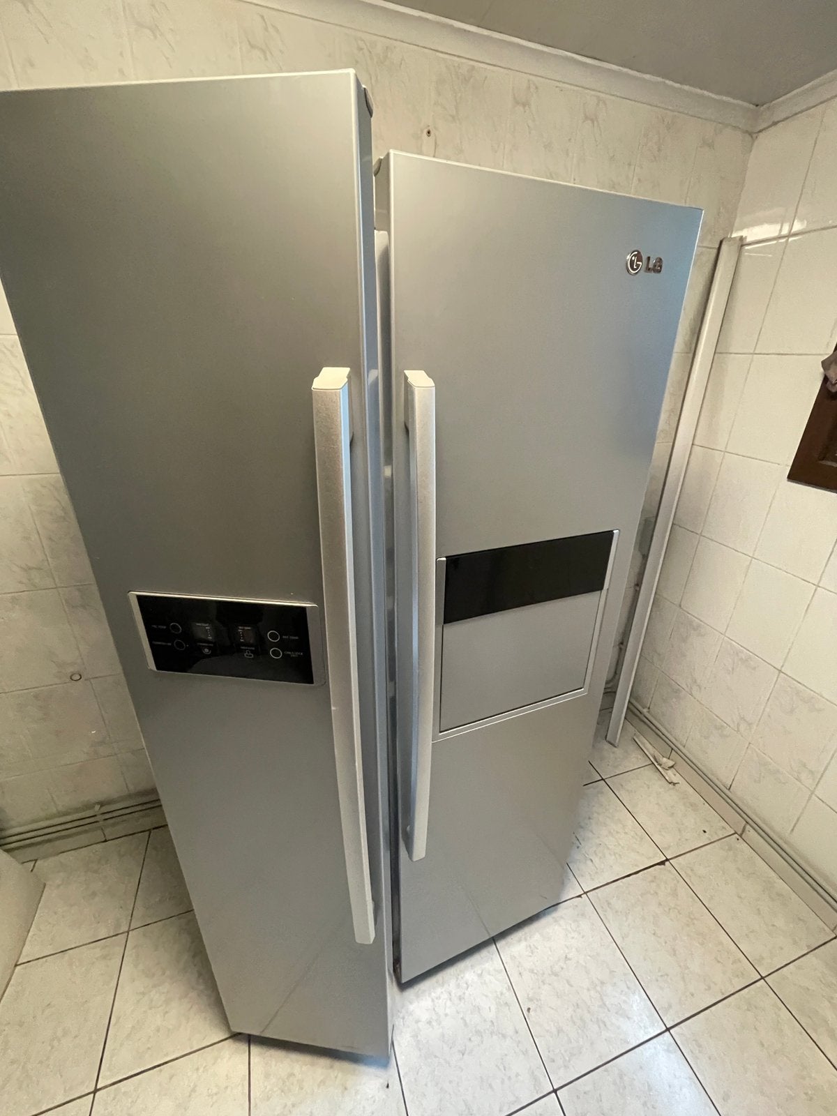LG Amerikaanse Frigo Diepvries 524L - Goede Staat, Ophalen, Zo goed als nieuw