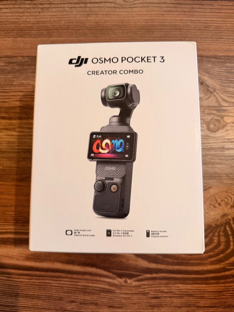 DJI Osmo Pocket 3 Creator Combo, TV, Hi-fi & Vidéo, Caméras action, Comme neuf, Autres marques, Enlèvement ou Envoi