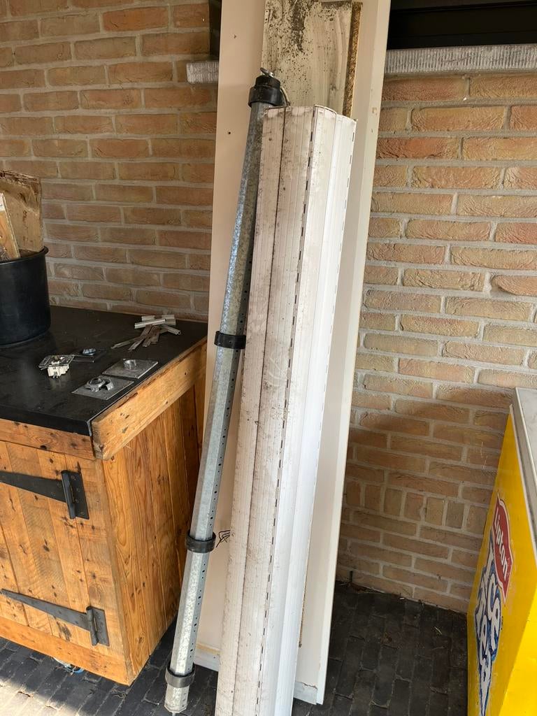 Elektrisch rolluik, Doe-het-zelf en Bouw, Ophalen, Gebruikt, 150 tot 200 cm, Elektrische bediening