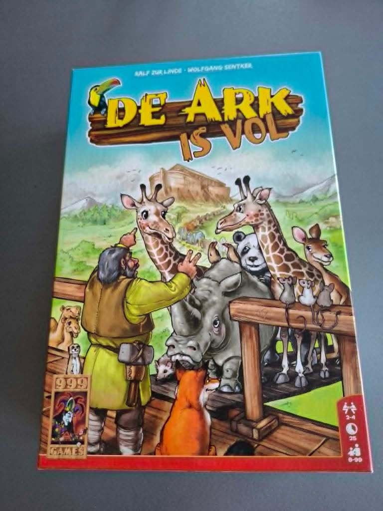 De ark is vol, Hobby en Vrije tijd, Drie of vier spelers, Ophalen, Zo goed als nieuw, 999 Games