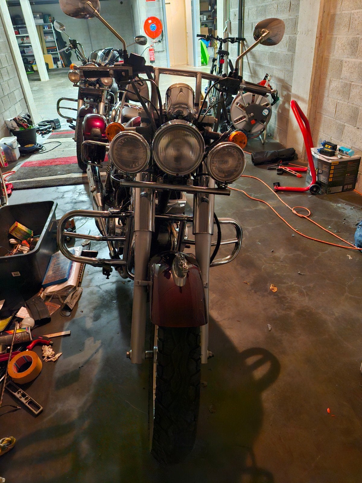 Moteur 2 cylindres JinLun Haylander 125cc, Motos, Motos | Marques Autre, Particulier, Chopper, jusqu'à 11 kW, 2 cylindres, Permis Moto A1 minimum