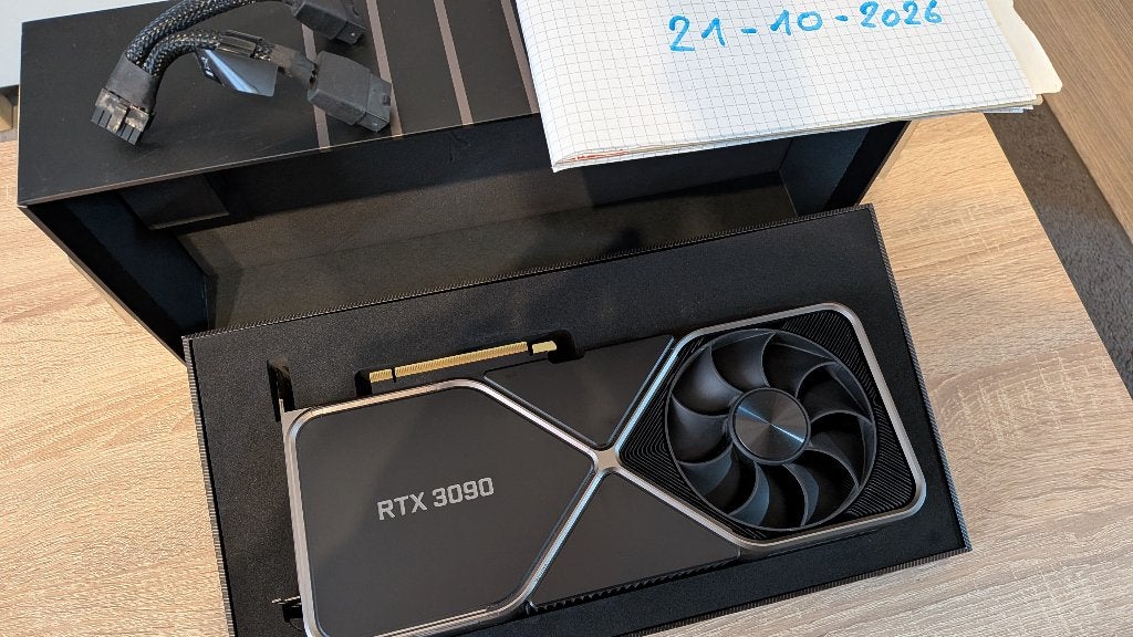 RTX 3090 Founders Edition 24gb, Ophalen, Gebruikt, GDDR6, HDMI