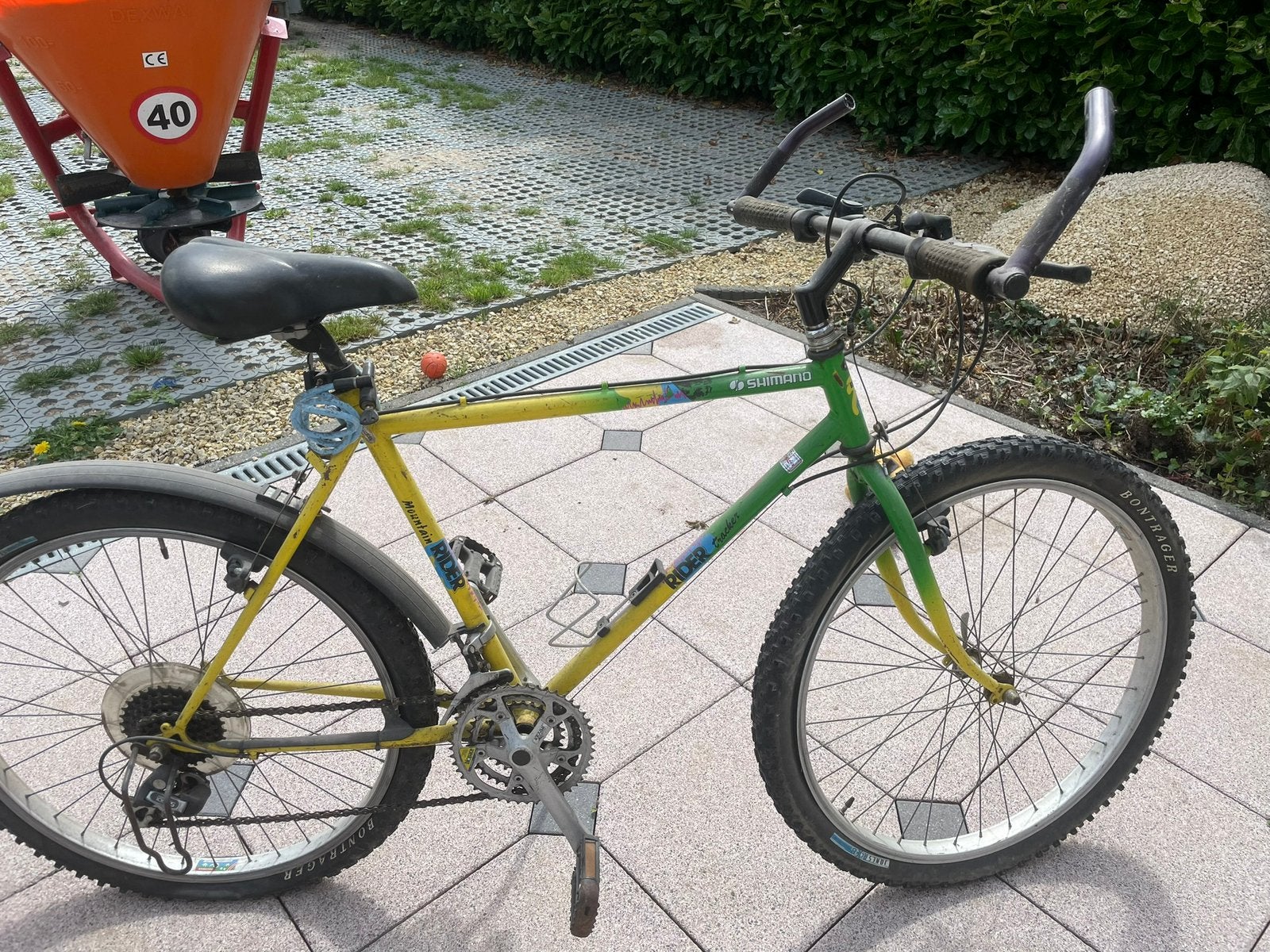 Jongensfiets, Fietsen en Brommers, 28 inch, Gebruikt, Vering, 10 tot 15 versnellingen