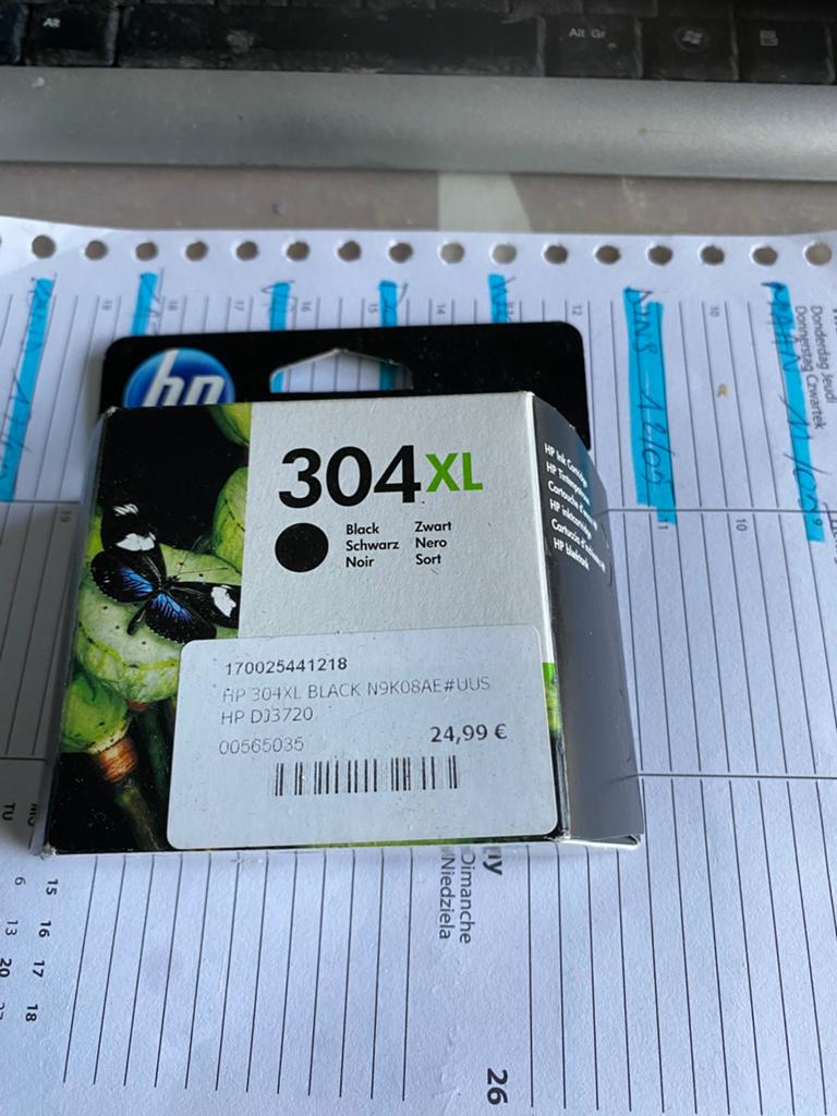 Hp inktpatroon 304 XL Black, Ophalen of Verzenden, Zo goed als nieuw