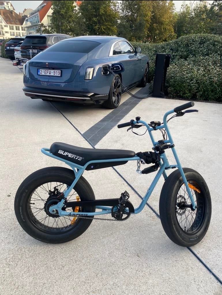 Super 73 ZG, Fietsen en Brommers, Elektrische fietsen, Ophalen, Gebruikt, 30 tot 50 km per accu