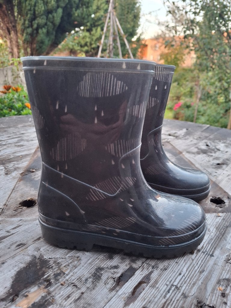 laarsjes unisex, zwart (met lichtjes), maat 26/27, Kinderen en Baby's, Ophalen, Gebruikt, Jongen of Meisje, Laarzen