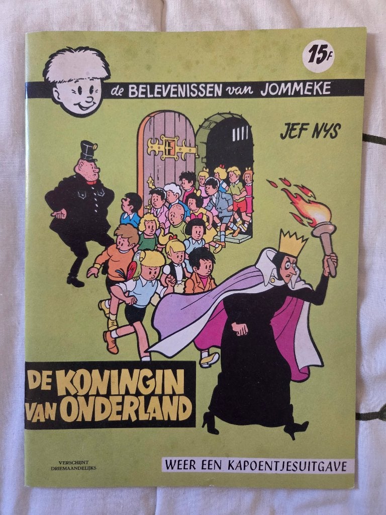 Jommeke - DE KONINGIN VAN ONDERLAND - NL, Boeken, Eén stripboek, Ophalen of Verzenden, Zo goed als nieuw