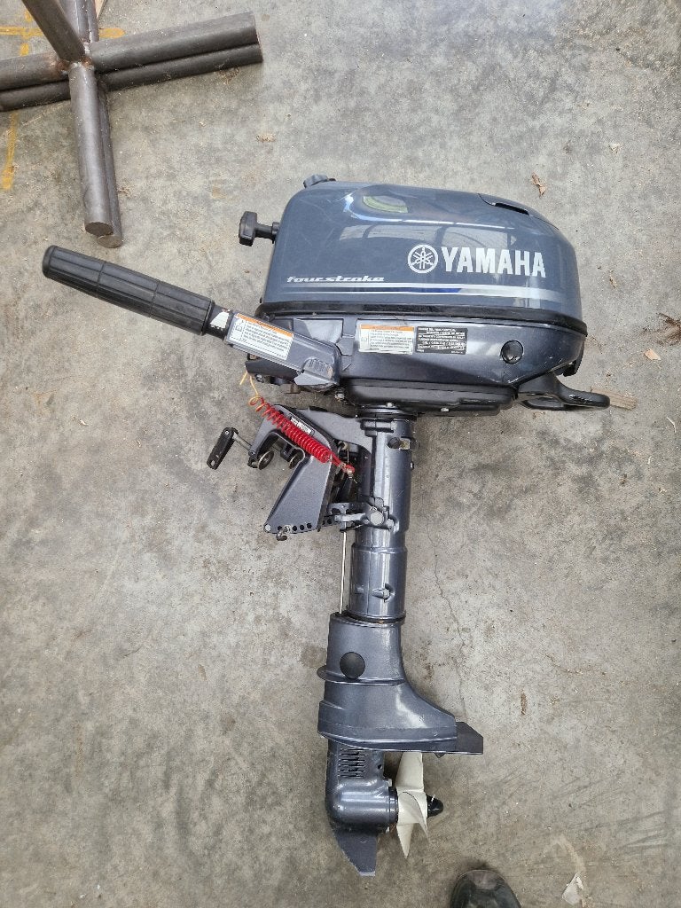 Yamaha 4 pk 4-takt buitenboordmotor, Enlèvement, Utilisé, Moteur hors-bord