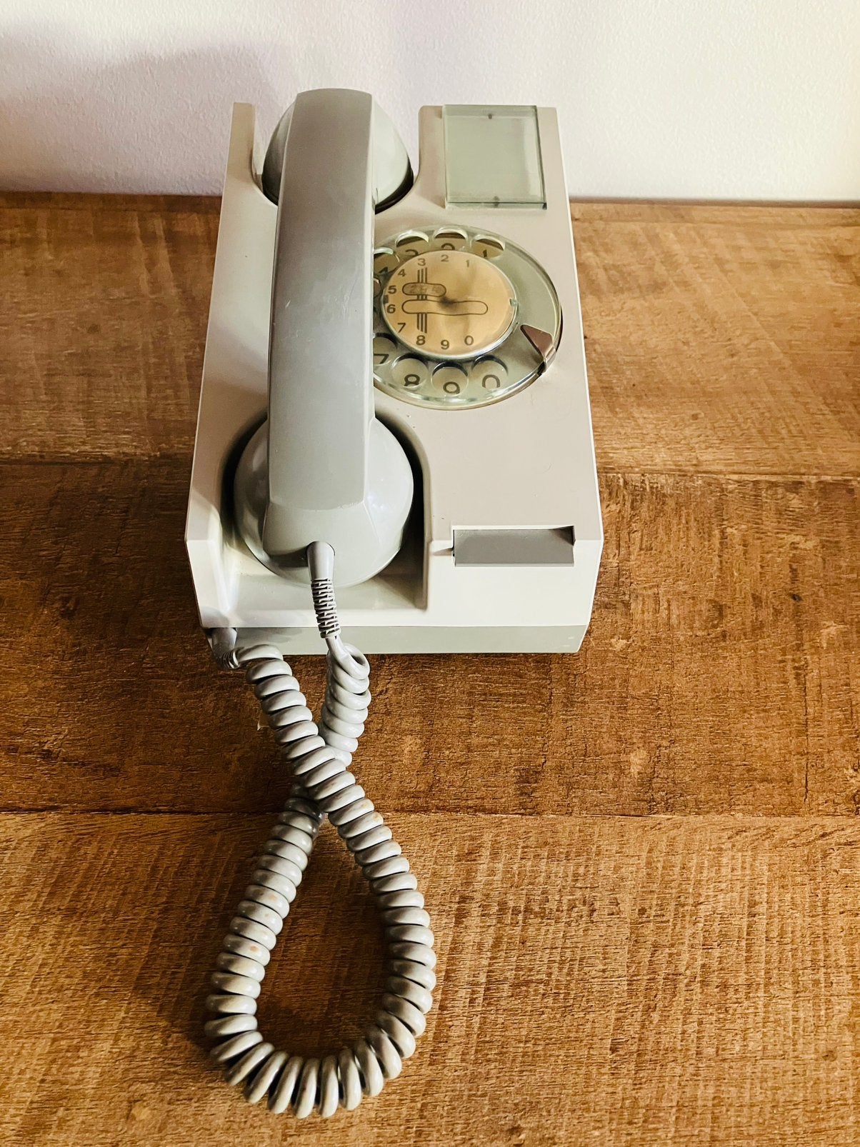 Téléphone ITT vintage avec plateau tournant, Enlèvement ou Envoi, Comme neuf, Avec cadran rotatif