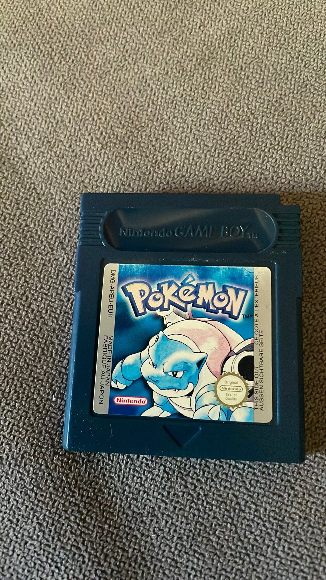 Jeu Game Boy Pokemon bleu !, Envoi, Comme neuf