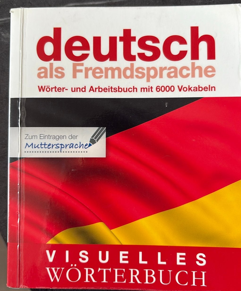 Deutsch als Fremdsprache - Duits visueel wordenboek, Boeken, Ophalen of Verzenden, Zo goed als nieuw, Duits