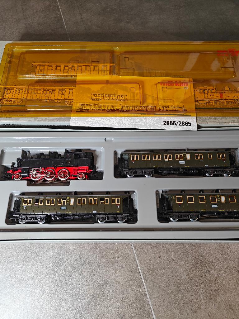 Marklin 2665 treinset digitaal, Hobby en Vrije tijd, Wisselstroom, Treinset, Ophalen of Verzenden, Zo goed als nieuw