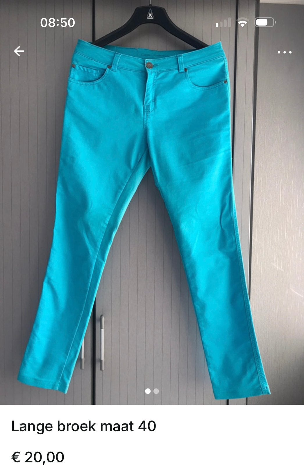 Mooie strech dames broek maat 40, Kleding | Dames, Zo goed als nieuw, Ophalen, Maat 38/40 (M), Blauw