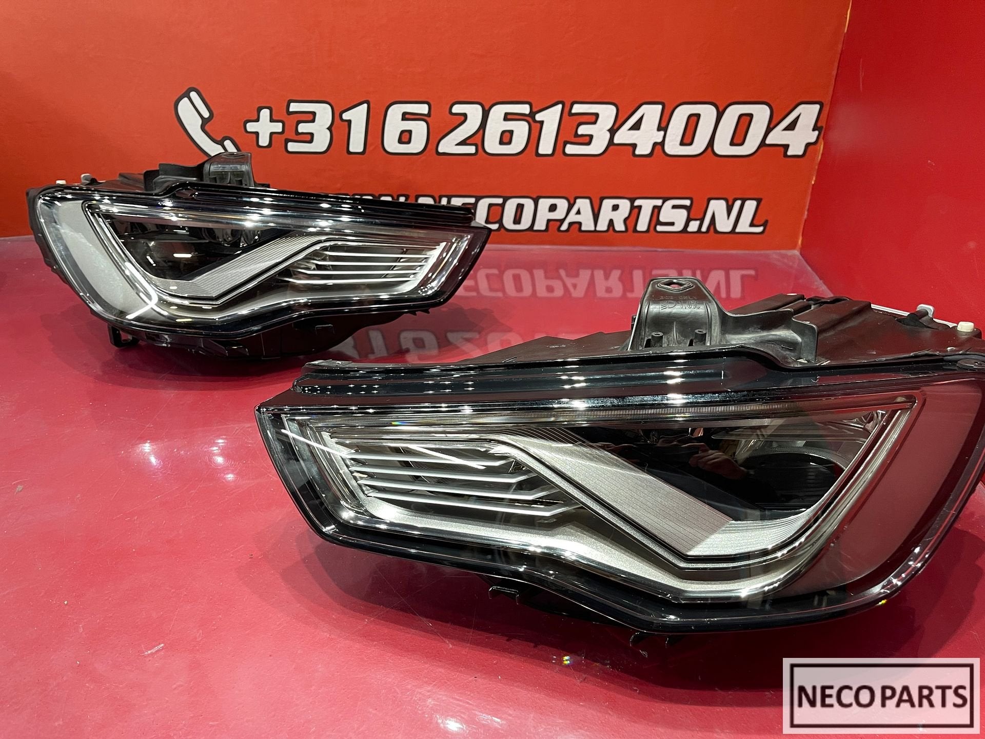 AUDI A3 8V S3 RS3 E TRON ETRON FULL LED KOPLAM SET ORIGINEEL, -, Audi, Utilisé, -