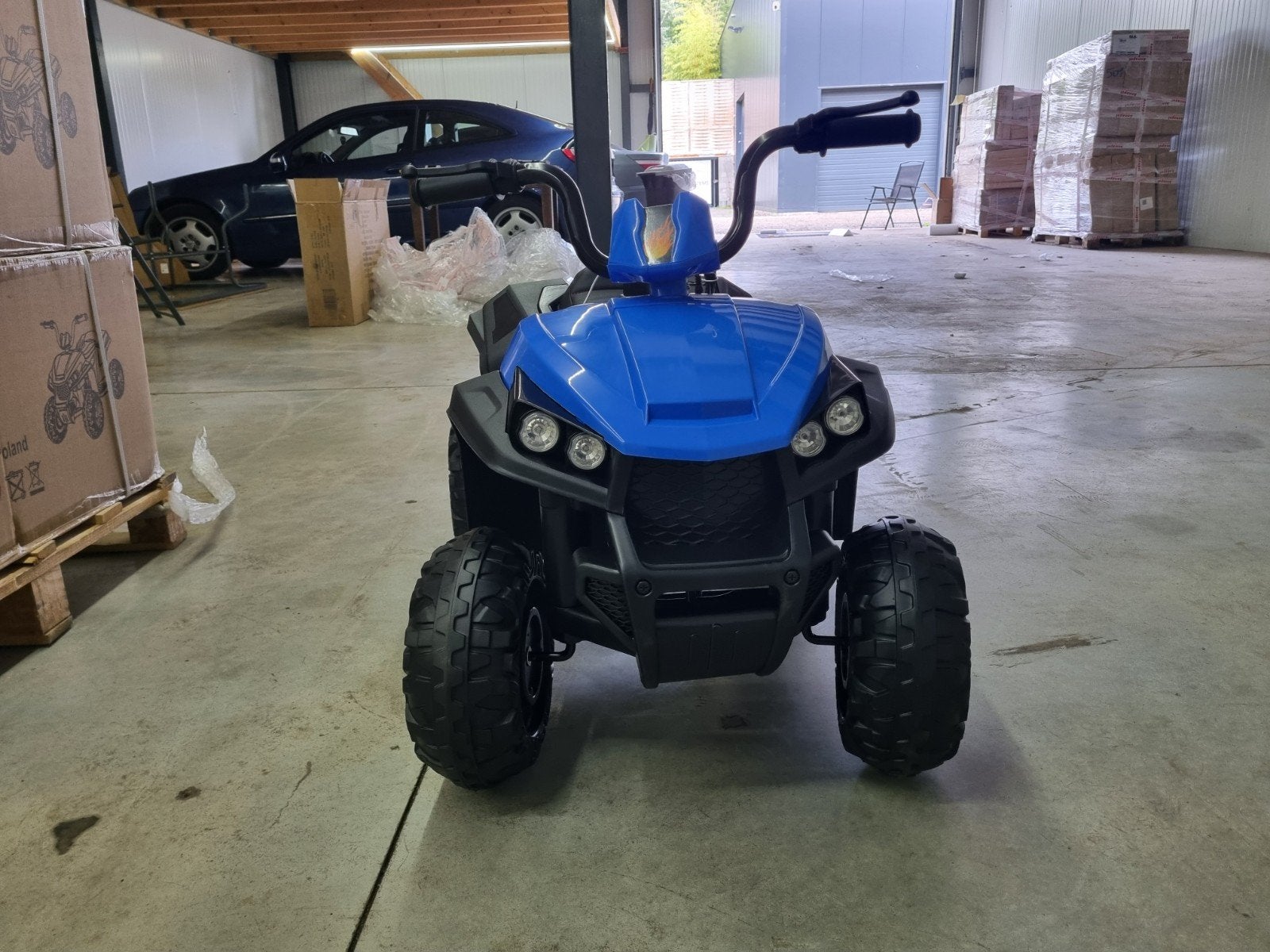 quad pour enfants, Enlèvement
