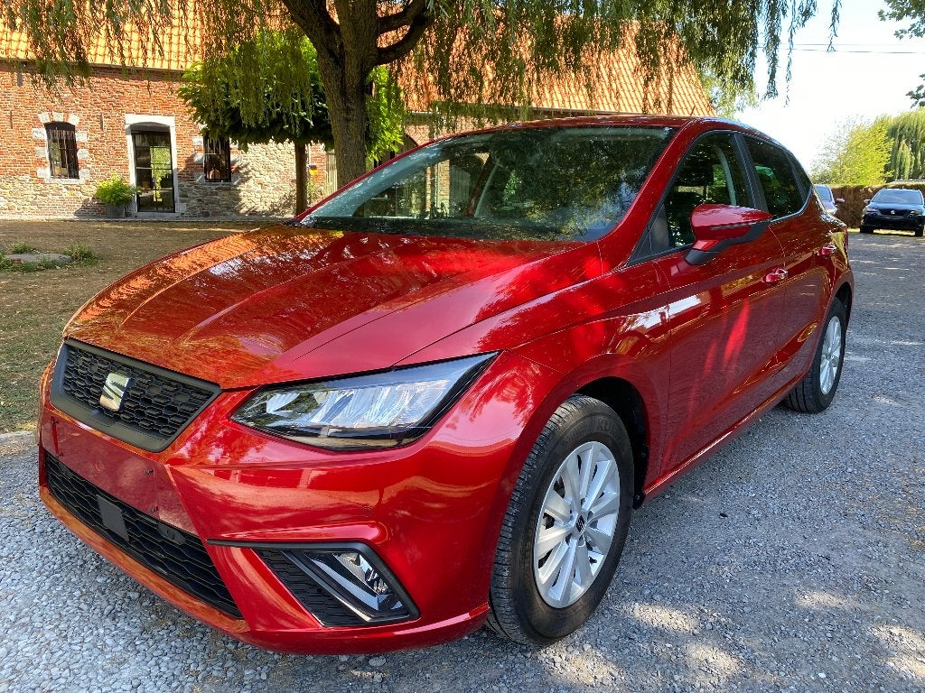 SEAT Ibiza 1.0 TSI Move! | CARPLAY | | FRONT+LANE ASSIST, Rouge, Essai à domicile, Euro 6, Entreprise