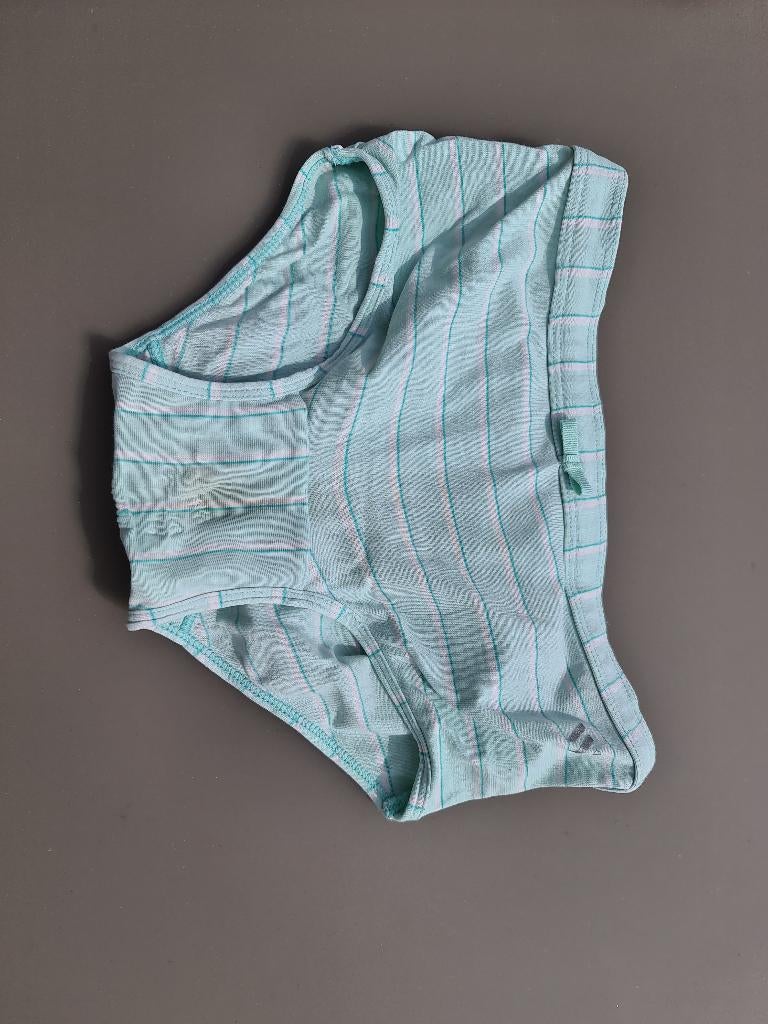 groene gestreepte onderbroek, slip, Woody, 128, Enfants & Bébés, Vêtements enfant | Taille 128, Enlèvement, Comme neuf