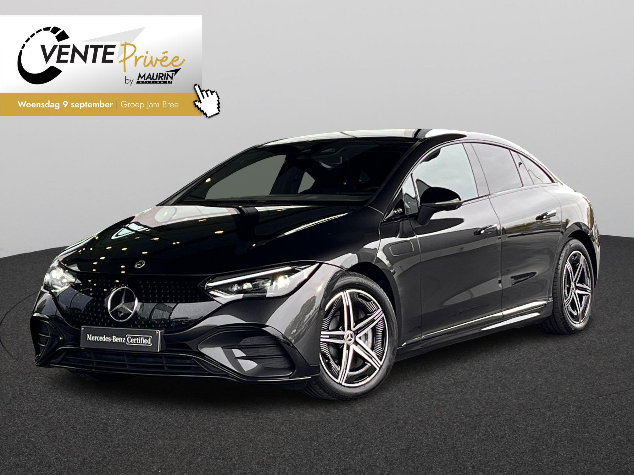 Mercedes-Benz EQE 350 AMG Line (automatique), Autos, 215 kW, Achat, 292 ch, Capteur de stationnement