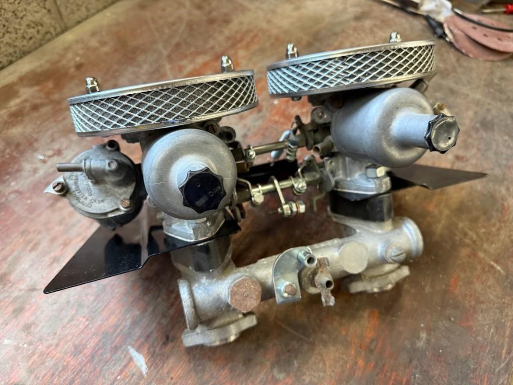 Dubbele SU HS2 carburator, Autos : Pièces & Accessoires, Systèmes à carburant, Mini, Pièces Oldtimer ou Ancêtre, Autres marques automobiles