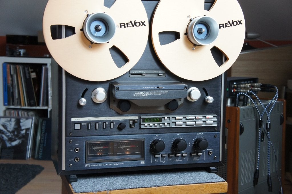 Teac X1000M 2-track Master recorder, Enlèvement