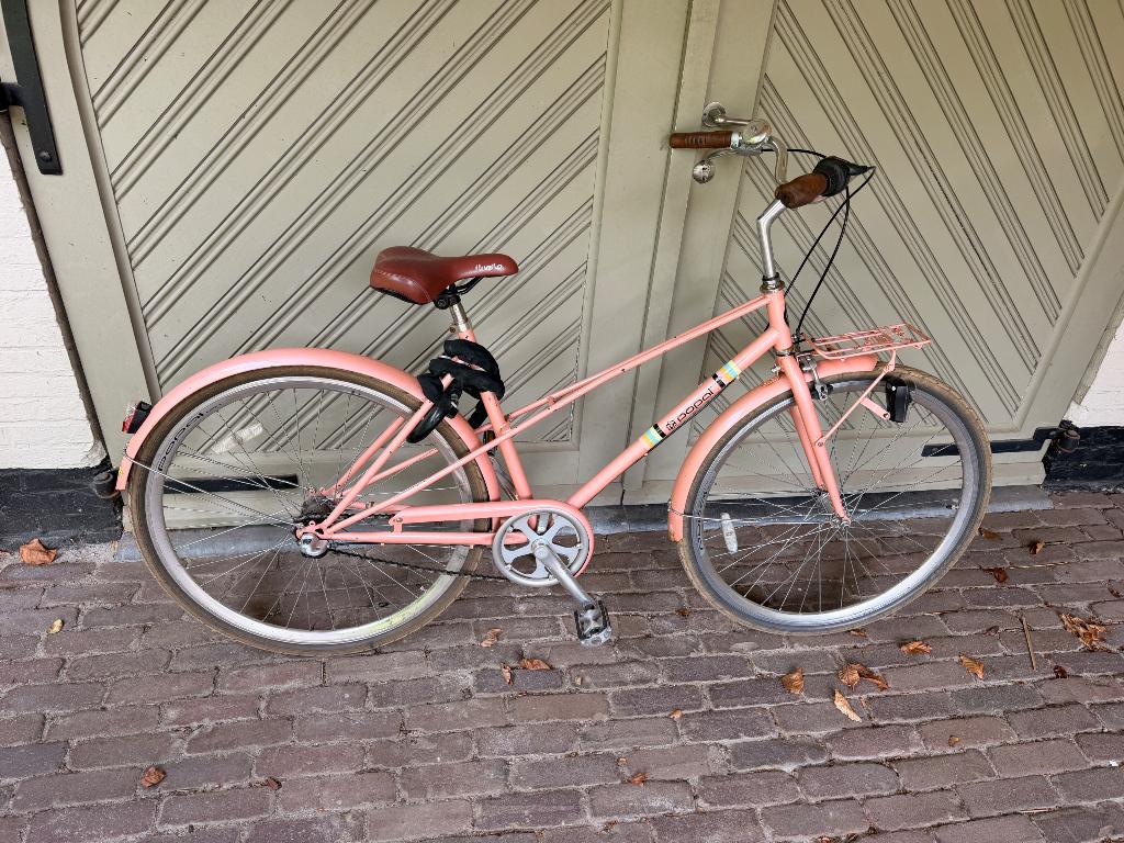 stadsfiets, Fietsen en Brommers, Fietsen | Dames | Damesfietsen, Terugtraprem, Gebruikt, Versnellingen, Ophalen